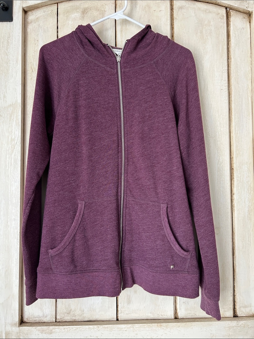 Victoria's Secret Plum Zip-Up Hoodie